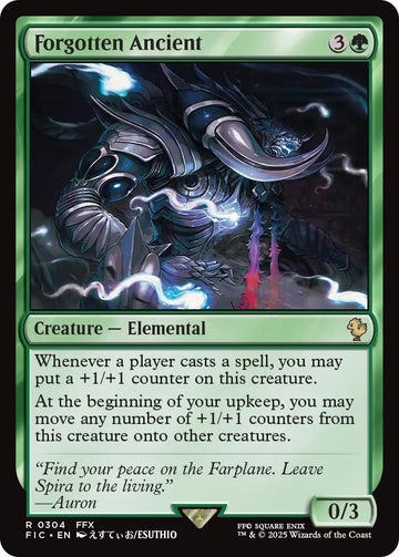 Forgotten Ancient (Surge Foil) [FINAL FANTASY Commander]