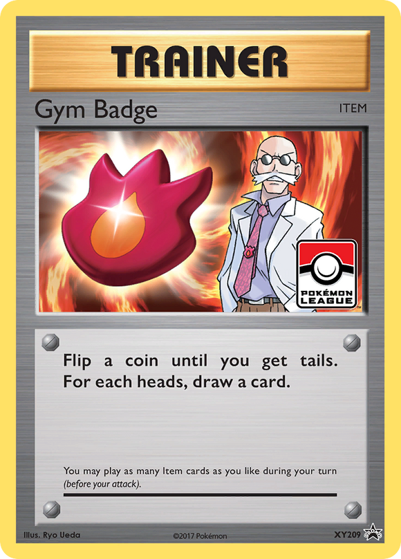 Insignia de gimnasio (XY209) (Blaine) [XY: Black Star Promos] 