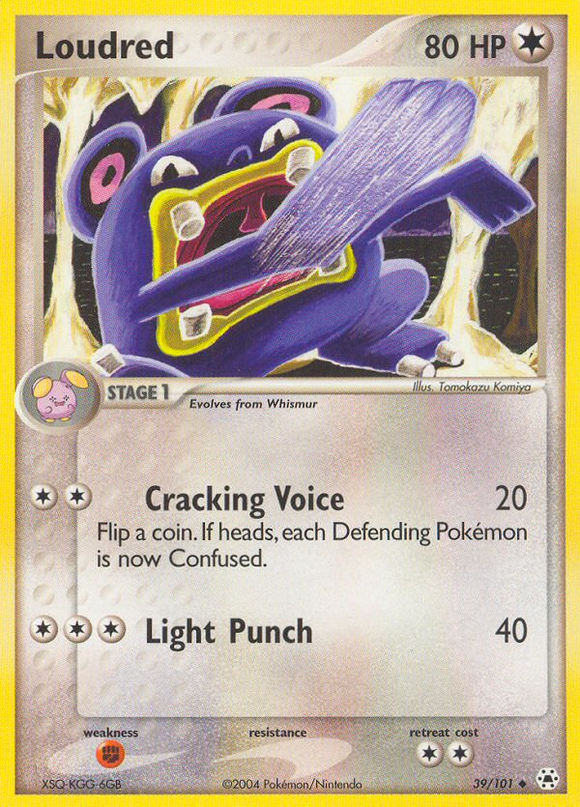 Loudred (39/101) [EX: Leyendas ocultas] 