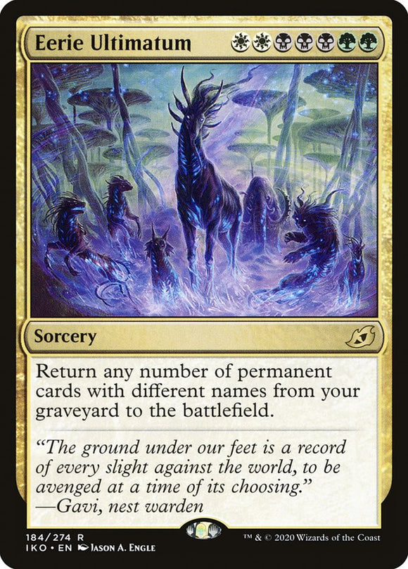 Ultimátum inquietante [Ikoria: Lair of Behemoths] 