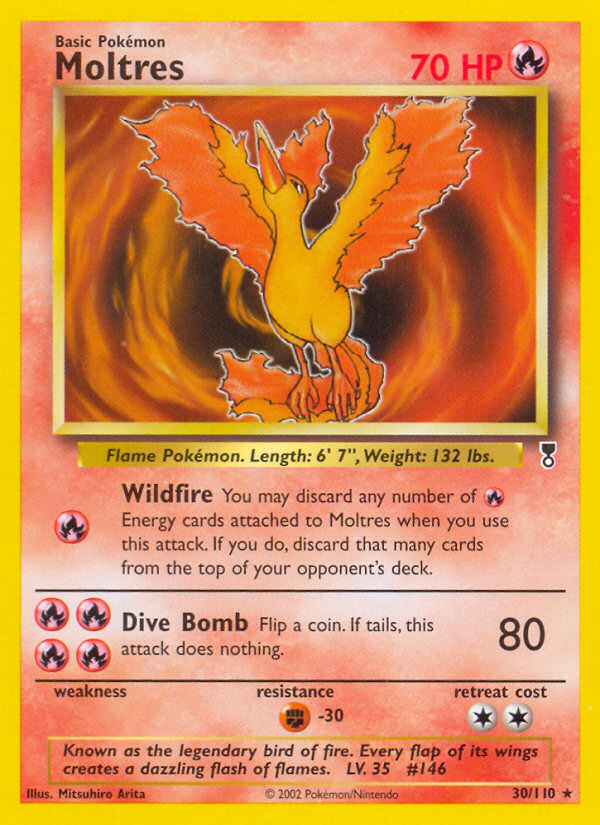 Moltres (30/110) [Colección Legendaria] 