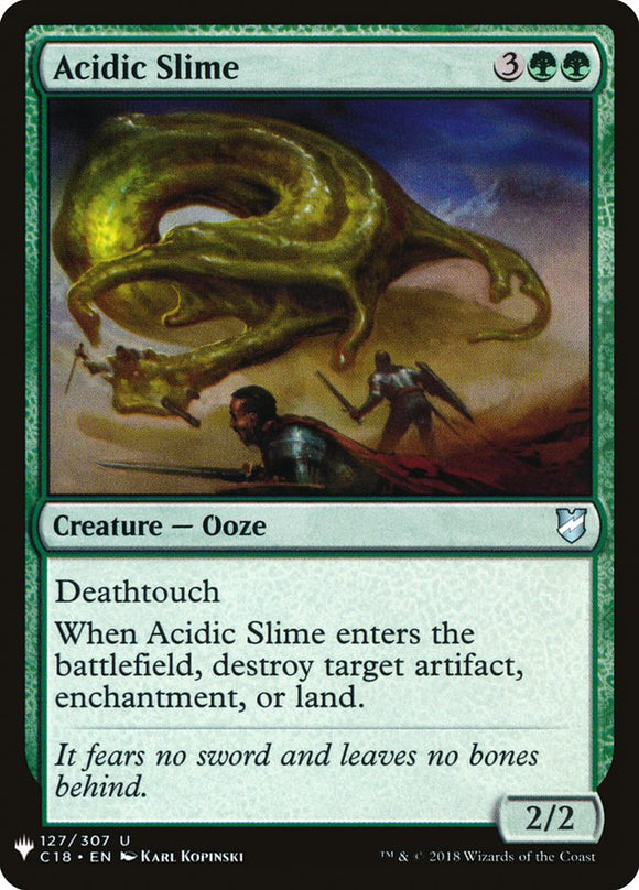 Slime ácido [potenciador misterioso] 