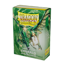 Dragon Shield: Japanese Size 60ct Sleeves - Emerald (Matte)-2