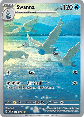 Swanna (110/086) [Scarlet & Violet: White Flare]
