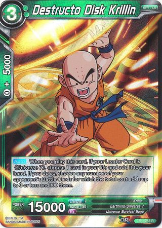 Disco destructor Krillin (TB1-053) [El Torneo del Poder] 