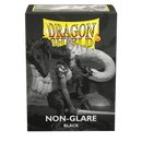 Dragon Shield: Standard 100ct Sleeves - Black (Non-Glare Matte)-1