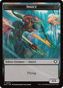 Insect // Elemental (0008) Double-Sided Token [Edge of Eternities Commander Tokens]-1