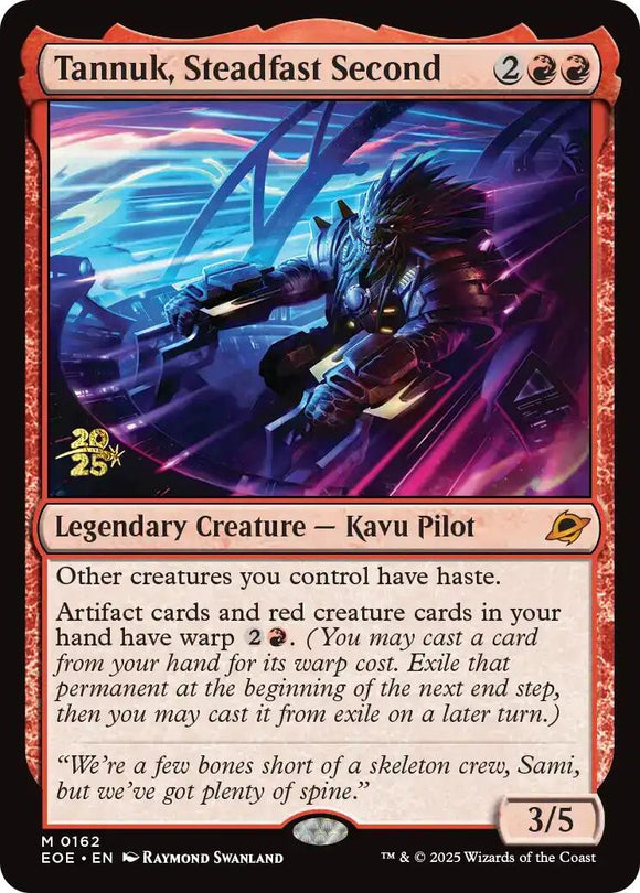 Tannuk, Steadfast Second [Edge of Eternities Prerelease Promos]