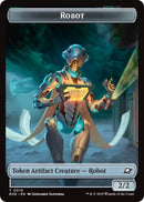 Robot // Lander (0007) Double-Sided Token [Edge of Eternities Tokens]-1