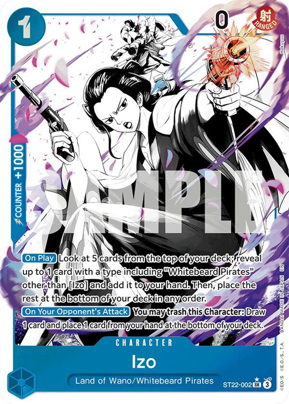 Izo (Parallel) [Starter Deck: Ace & Newgate]