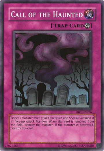 Call Of The Haunted [DB1-EN076] Super Rare