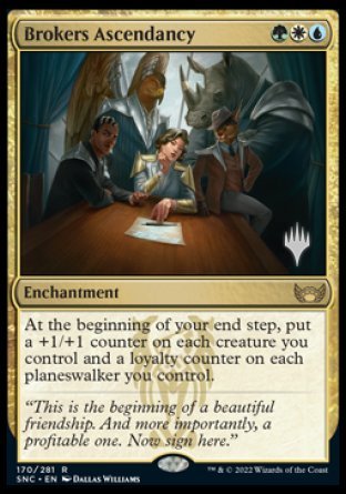 Paquete promocional de Brokers Ascendancy (promoción) [Promociones de Streets of New Capenna] 