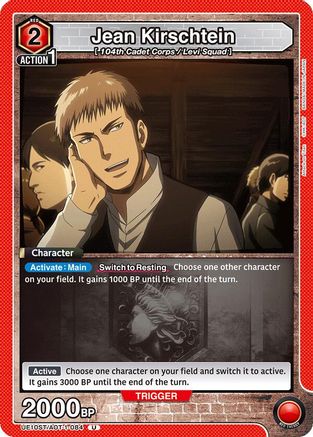 Jean Kirschtein (UE10ST/AOT-1-084) - UE10ST Attack on Titan Starter Deck