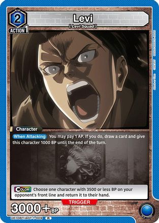 Levi (009) (UE10BT/AOT-1-009) - UE10BT Attack on Titan Foil