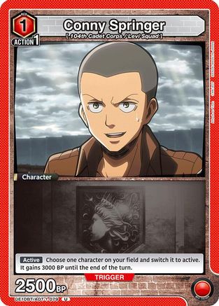 Conny Springer (079) (UE10BT/AOT-1-079) - UE10BT Attack on Titan