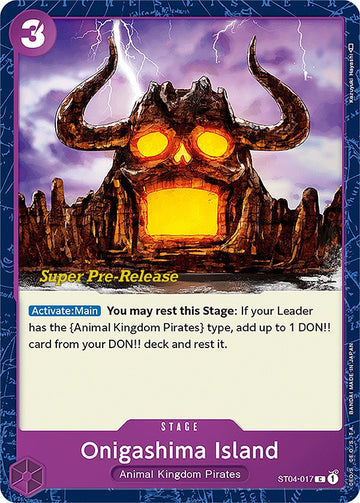Isla Onigashima [Super Pre-Release Starter Deck: Animal Kingdom Pirates] 
