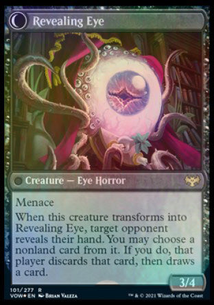 Concealing Curtains // Revealing Eye [Innistrad: Crimson Vow Prerelease Promos] - 0