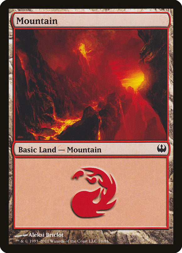 Montaña (78) [Duel Decks: Caballeros contra Dragones] 