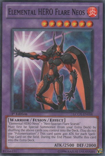 HÉROE Elemental Flare Neos [LCGX-EN058] Común 