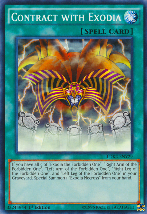 Contrato con Exodia [LDK2-ENY29] Común 
