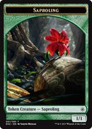 Saproling // Treasure (007) Double-Sided Token [Explorers of Ixalan Tokens]-1