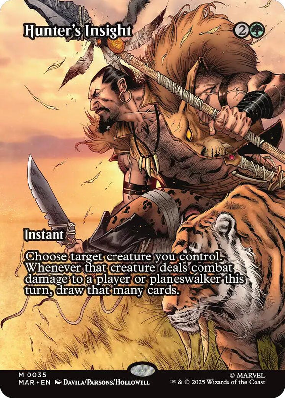 Hunter's Insight (Borderless) [Marvel Universe: Eternal-Legal]