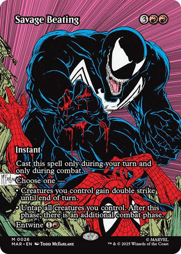 Savage Beating (Borderless) [Marvel Universe: Eternal-Legal]