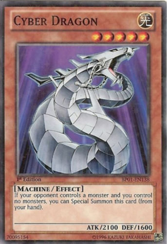 Ciberdragón [BP01-EN138] Starfoil Raro 