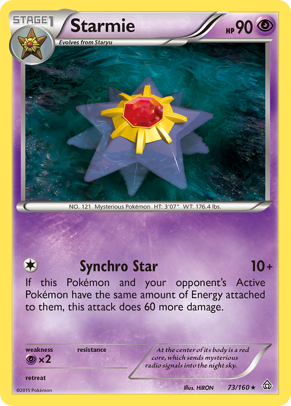 Starmie (73/160) [XY: Choque primigenio] 