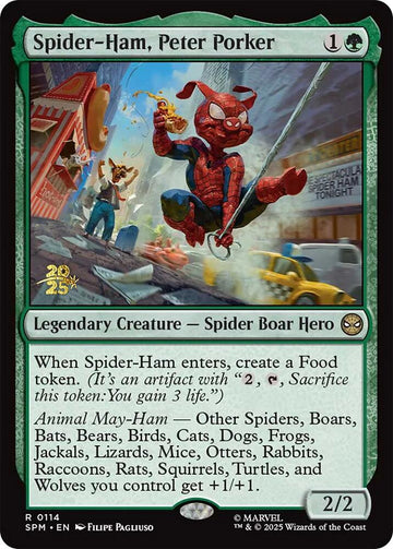 Spider-Ham, Peter Porker [Marvel's Spider-Man Prerelease Promos]