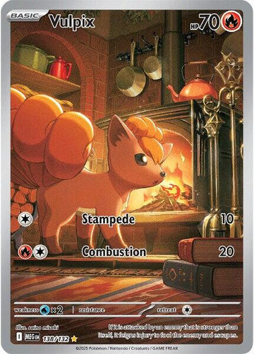 Vulpix (138/132) [Mega Evolution: Base Set]