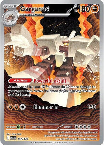 Garganacl (147/132) [Mega Evolution: Base Set]