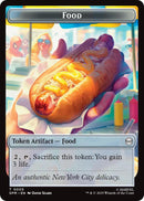 Food // Robot Double-Sided Token [Marvel's Spider-Man Tokens]-1
