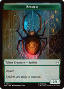 Spider // Food Double-Sided Token [Marvel's Spider-Man Tokens]-1