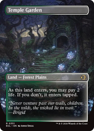 Temple Garden (Borderless) [Lorwyn Eclipsed] - 0