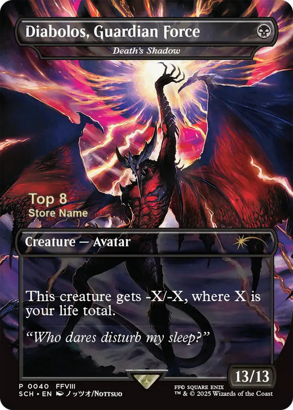 Diabolos, Guardian Force - Death's Shadow (Top 8) [Store Championships 2025]