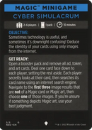Cyber Simulacrum (Magic Minigame) [Kamigawa: Neon Dynasty Minigame]-1