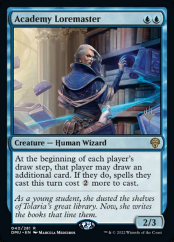 Maestro del saber de la Academia (paquete promocional) [Promociones de Dominaria United] 