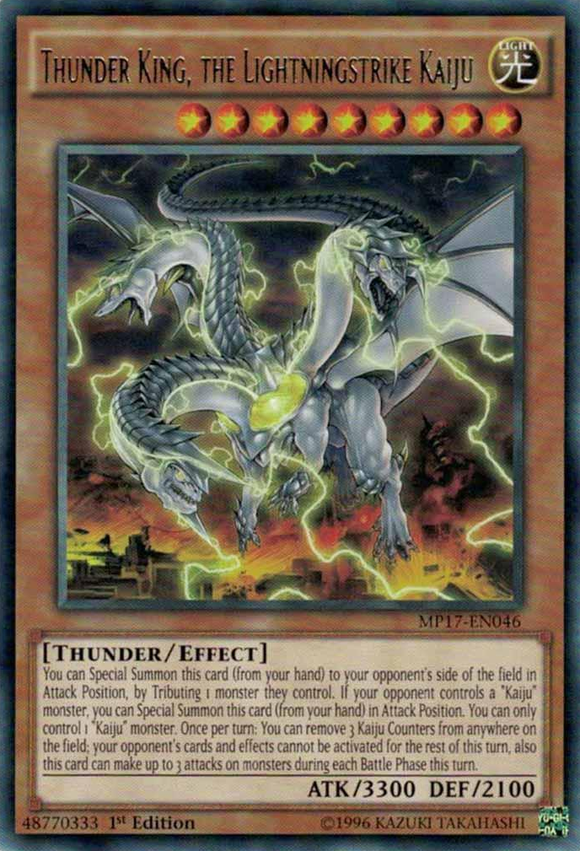 Rey del Trueno, el Kaiju del Rayo [MP17-EN046] Raro 