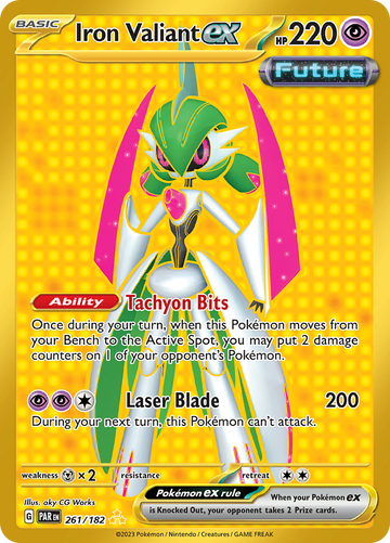 Valiente de hierro ex (261/182) [Scarlet &amp; Violet: Paradox Rift] 