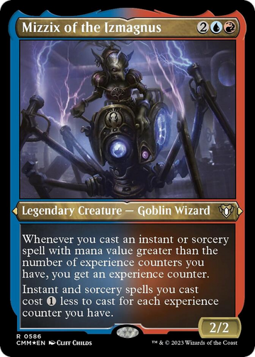 Mizzix de los Izmagnus (grabado en lámina) [Comandante Masters] 