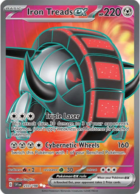 Peldaños de hierro ex (233/198) [Scarlet &amp; Violet: Base Set] 