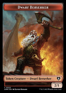 Vástago eldrazi // Ficha de doble cara de berserker enano [Fichas de comandante maestro] -2