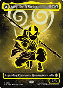 Aang, Swift Savior (Borderless) (Neon Ink Foil) [Avatar: The Last Airbender]-1