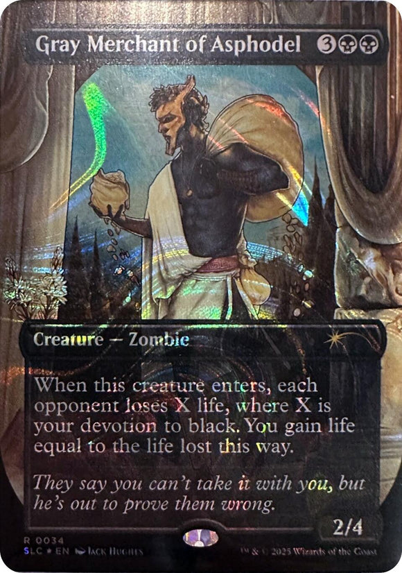 Gray Merchant of Asphodel (Halo Foil) [Secret Lair Countdown Kit]