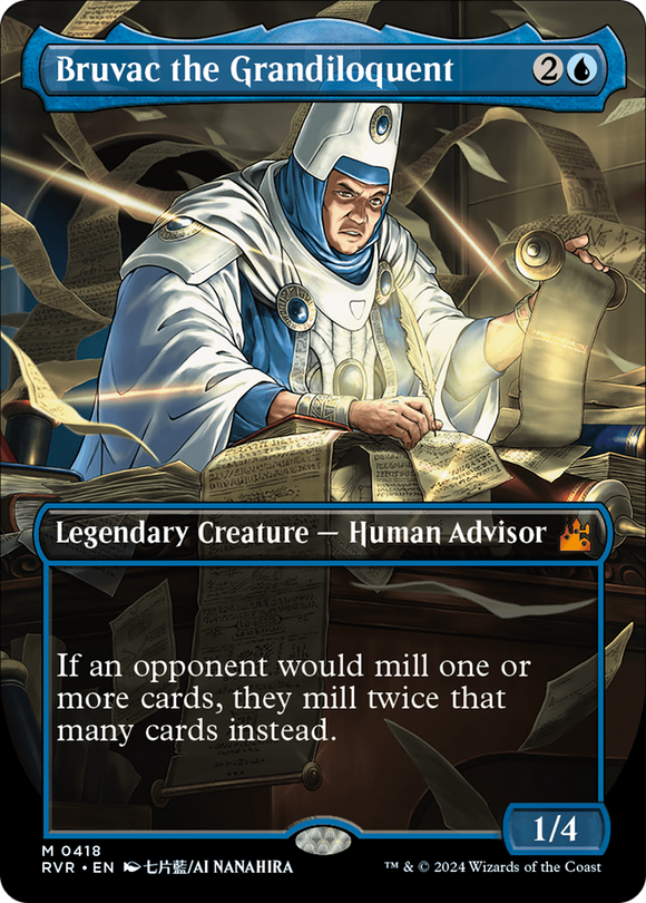 Bruvac el Grandilocuente (Anime sin fronteras) [Ravnica Remastered] 