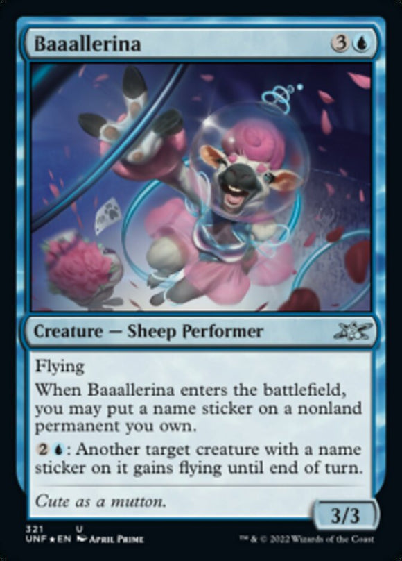 Baaallerina (Galaxy Foil) [Unfinity] 