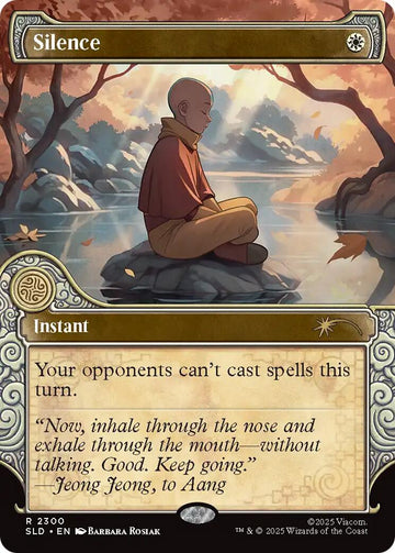 Silence (2300) [Secret Lair Drop Series]