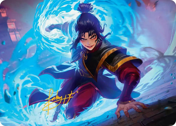 Fire Lord Azula Art Card (Gold-Stamped Signature) [Avatar: The Last Airbender Art Series]