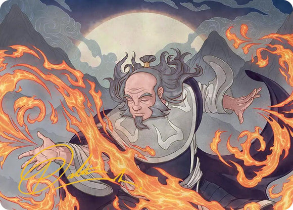 Iroh, Grand Lotus Art Card (Gold-Stamped Signature) [Avatar: The Last Airbender Art Series]